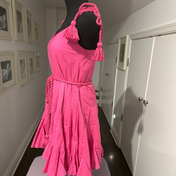 Rhode Hot Pink Casey Mini Dress Size XS- worn once - Picture 2 of 8
